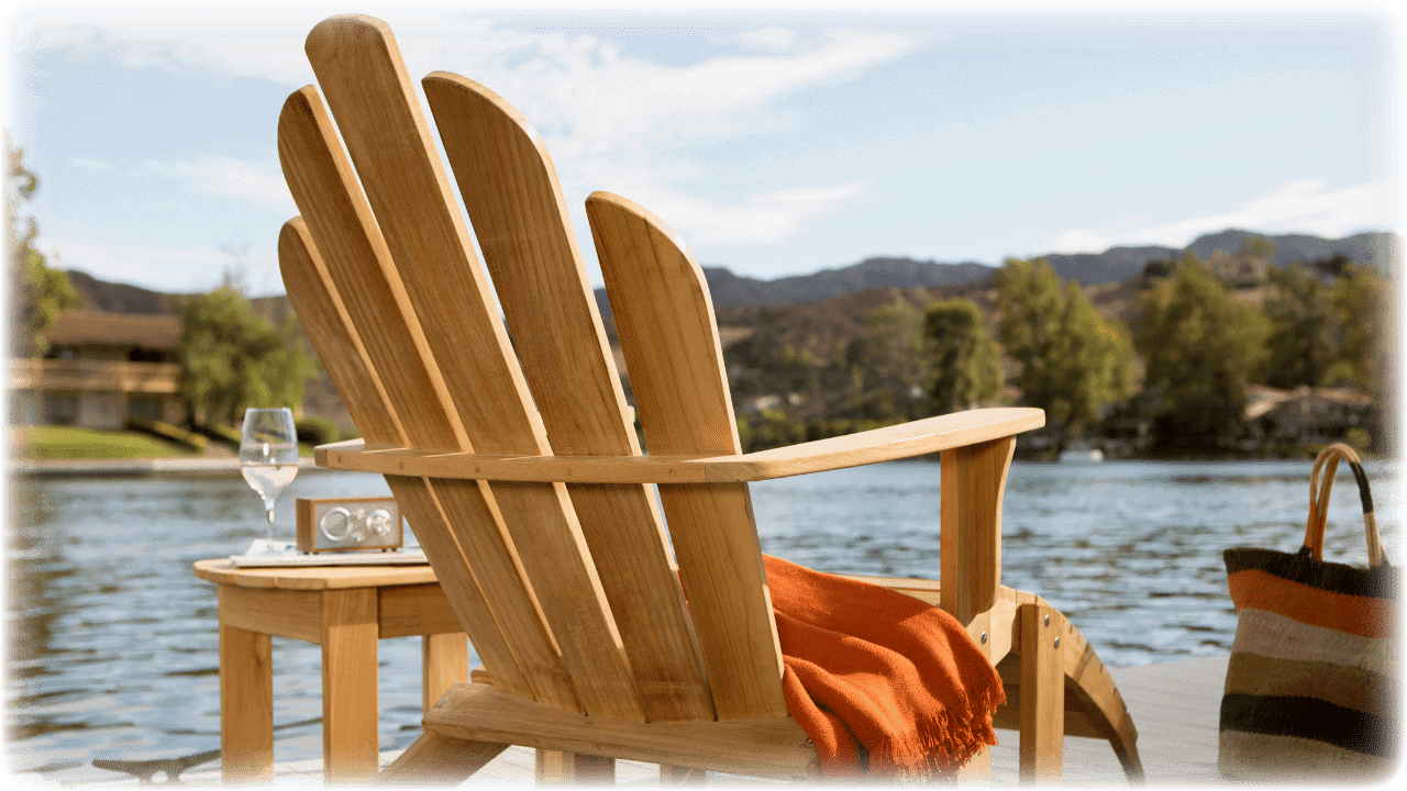 Chair on Pike Lake